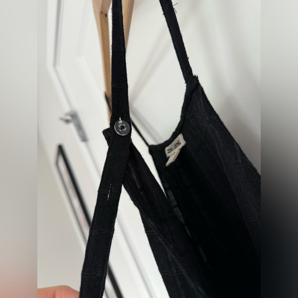 Billabong romper black checkered size Small adjustable - Picture 6 of 10